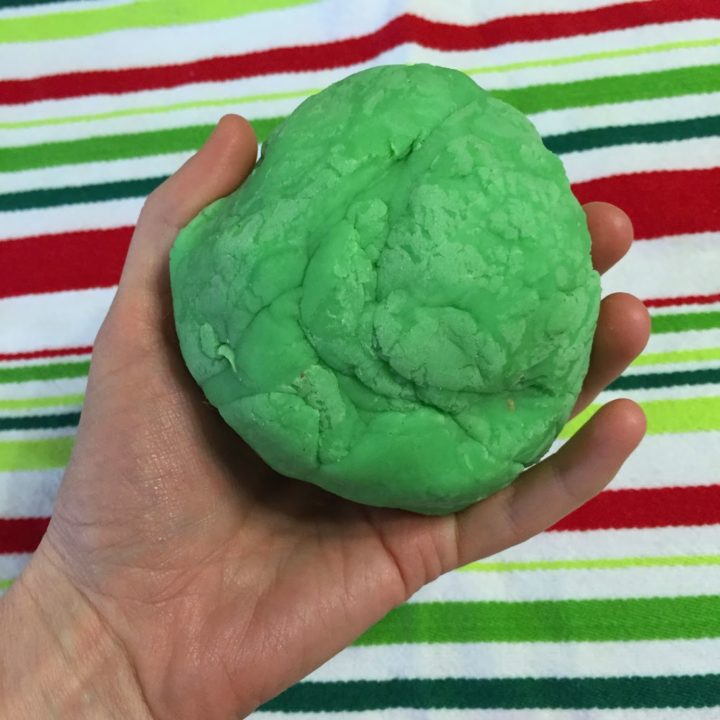 Peppermint Play Dough