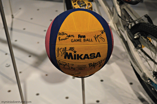 Olympic Museum game ball