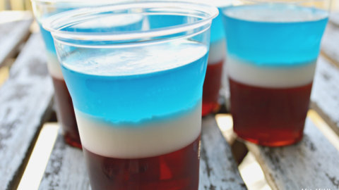 Image for Red, White and Blue Jello Cups