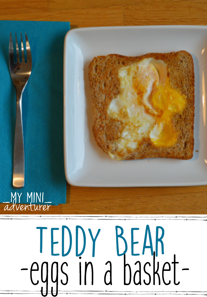 Teddy Bear Eggs in a basket