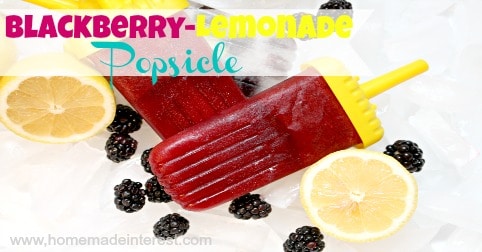 Image for Blackberry Lemonade Popsicles