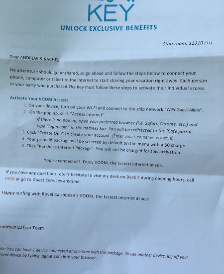 the key welcome letter