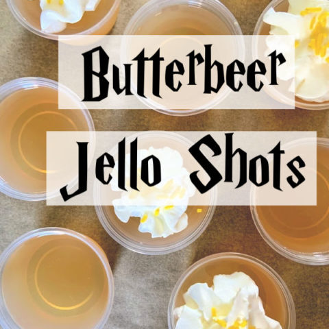 butterbeer jello shots