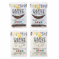 Wilton Light Cocoa and Bright White Candy Melts Candy Set