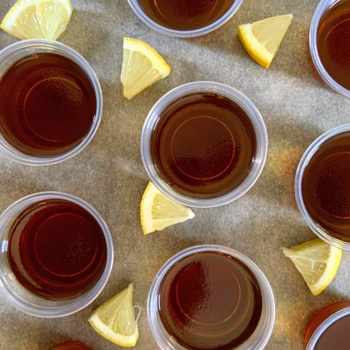 Long Island Iced Tea Jello Shots
