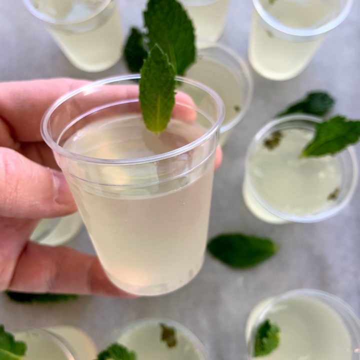 Mojito Jello Shots