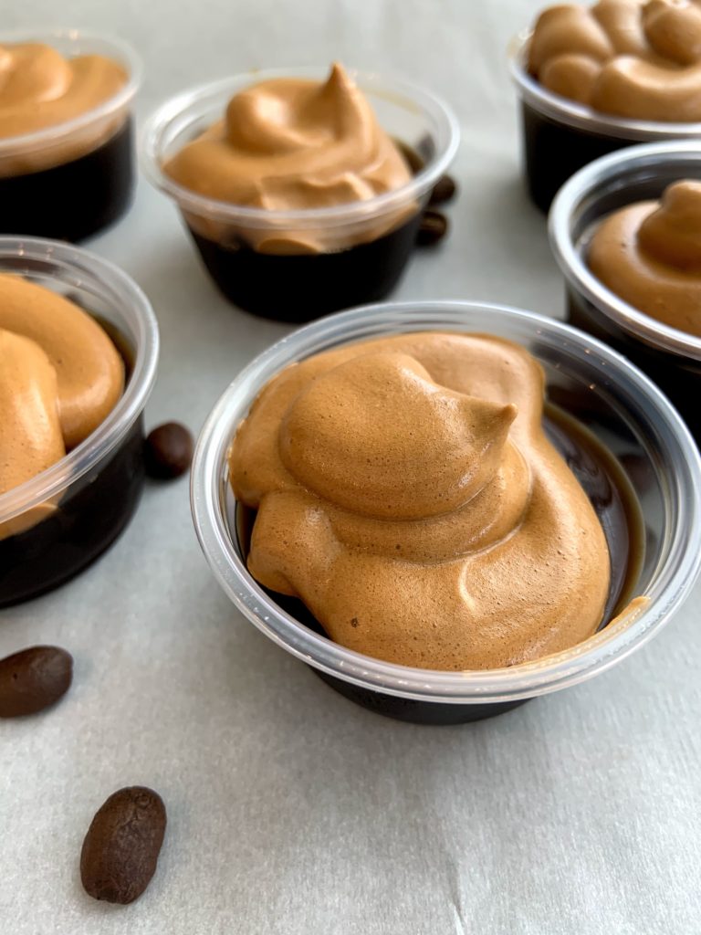 picture of coffee jello shots