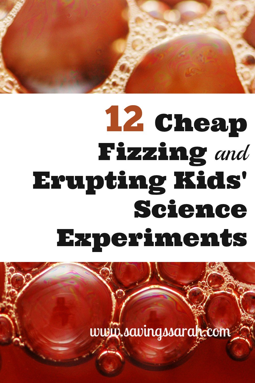 Image for 12 Cheap Fizzing, Popping, and Erupting Kids' Science Experiments - Earning and Saving with Sarah