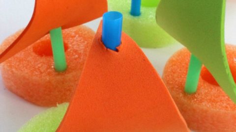 Image for Pool Noodle Boats - OurFamilyofSeven.com