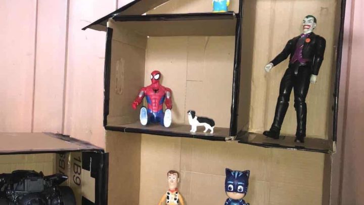 Image for How to Make a Dollhouse out of Cardboard