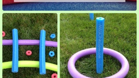Image for DIY Pool Noodle Games- No Water Needed! (Alternative Uses for Pool Noodles)
