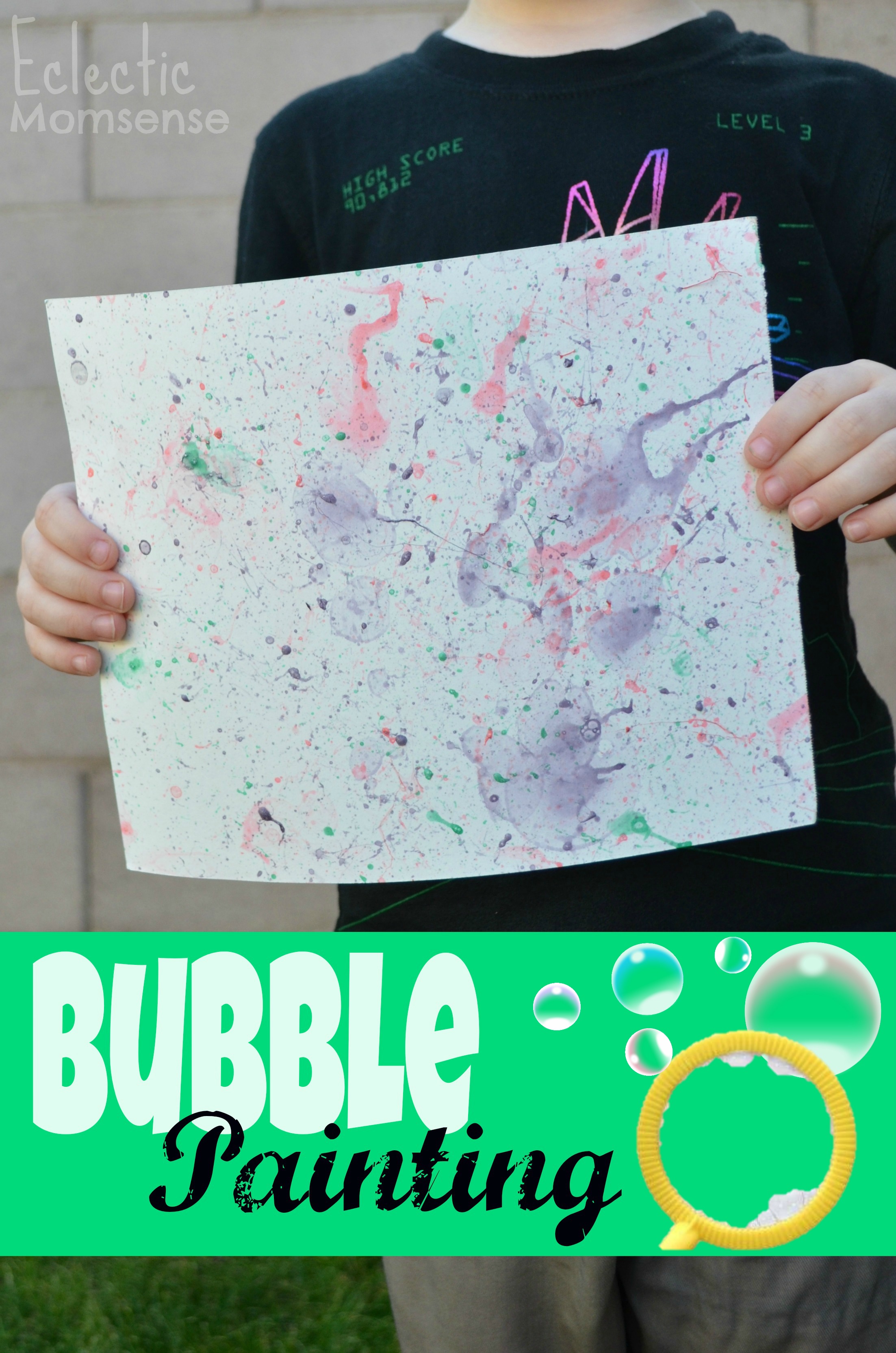 Image for Bubble Painting with Homemade Colored Bubbles